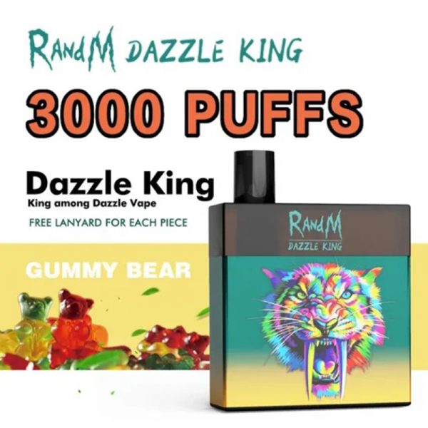 RandM Dazzle King Disposable Vape Pod Device Wholesale (3000 Puffs) - Image 4