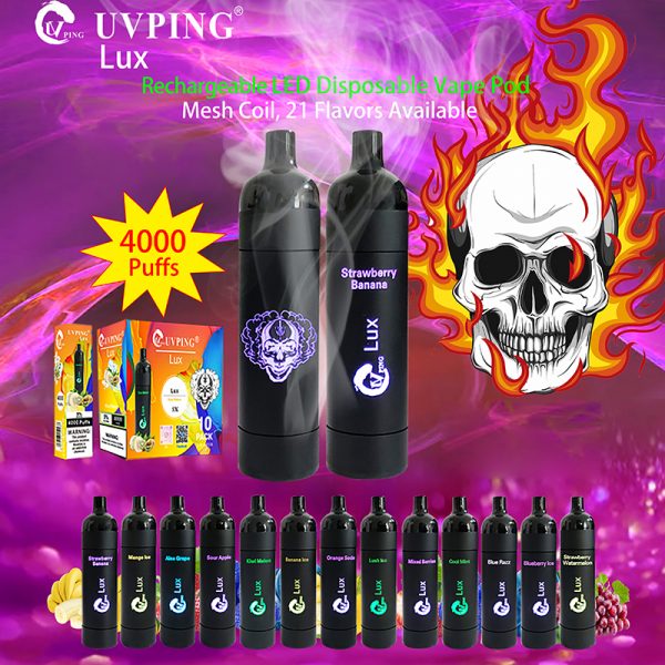 Uvping Lux Disposable Vape Pod Device Wholesale (4000 Puffs) - Image 2