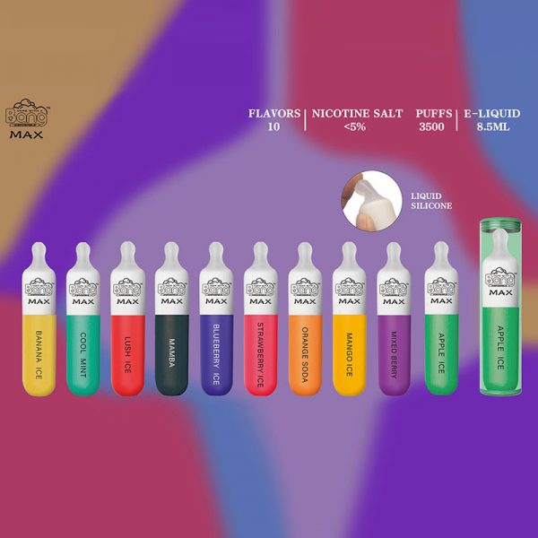 Bang Max Disposable Vape Pod Device Wholesale (3500 Puffs)